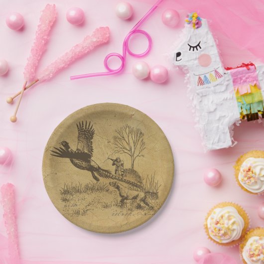 Hunter (jacht met SAP) Papieren Bordje (Feest)