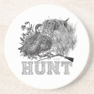 Hunter (jacht met SAP) Zandsteen Onderzetter