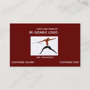 Hunter jager Logo Warrior Hunter Visitekaartje