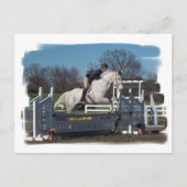 Hunter Jumper Briefkaart (Voorkant)