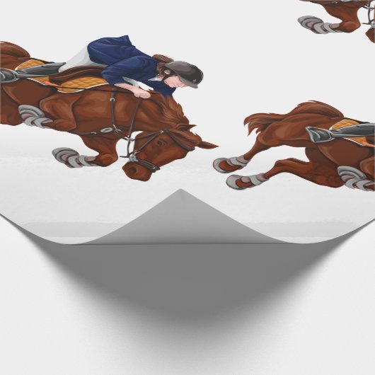 Hunter Jumper Cadeaupapier (Hoek)