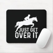 Hunter Jumper Girl Horseback Muismat (Met muis)