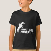 Hunter Jumper Girl Horseback Riding T-shirt (Voorkant)