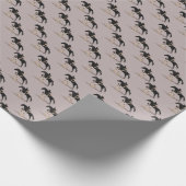 Hunter Jumper Horse Cadeaupapier (Hoek)