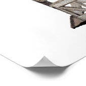 Hunter/Jumper Horse en Rider Poster (Hoek)