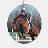 Hunter Jumper Horse Ornament (Links)