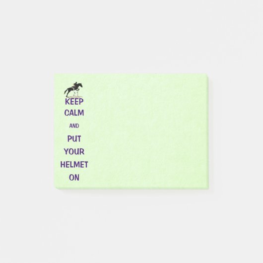 Hunter Jumper Horse Post-it® Notes (Voorkant)