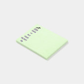 Hunter Jumper Horse Post-it® Notes (Schuin)