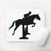 Hunter Jumper Horse & Rider Muismat (Met muis)