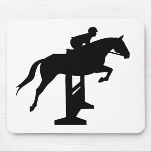 Hunter Jumper Horse & Rider Muismat
