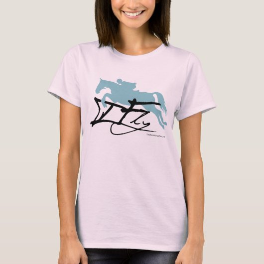 Hunter Jumper Horse T-shirt (Voorkant)