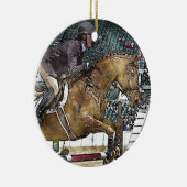 Hunter Jumper Keramisch Ornament (Rechts)