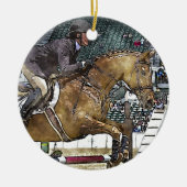 Hunter Jumper Keramisch Ornament (Voorkant)