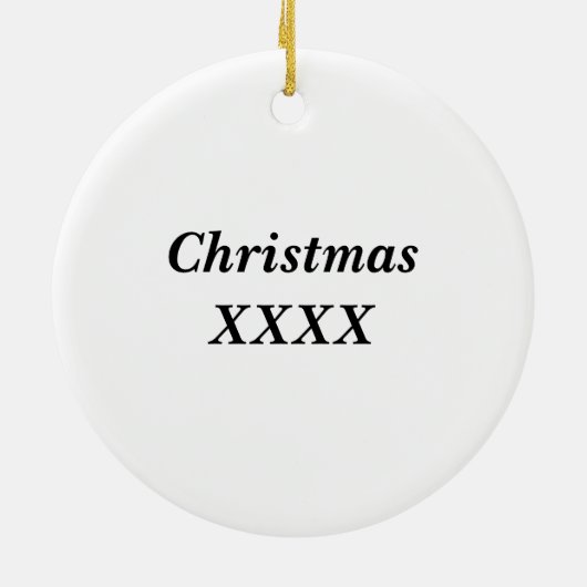 Hunter Jumper Keramisch Ornament (Achterkant)