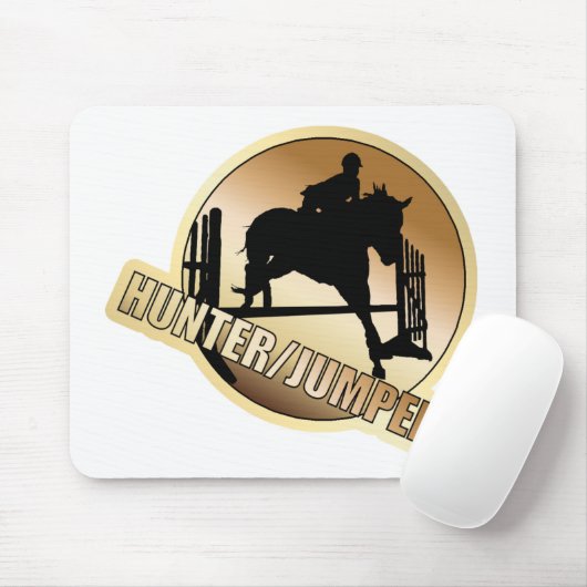 Hunter/Jumper Mousepad Muismat (Met muis)