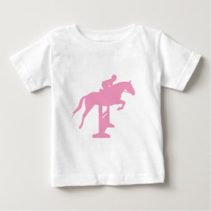 Hunter Jumper Paard & Ruiter (roze)