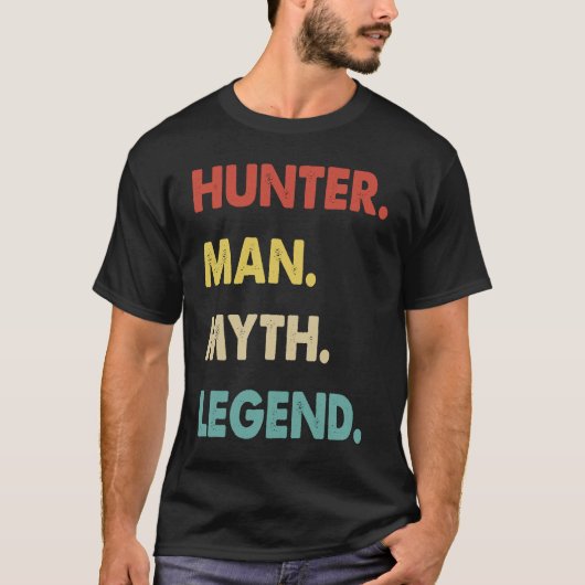 Hunter Man Myth Legend 1 T-shirt (Voorkant)