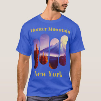 Hunter Mountain ski New York 3 T-shirt