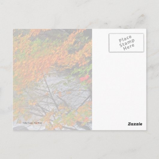 Hunter Mountain Stream Briefkaart (Achterkant)