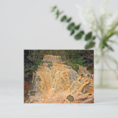 Hunter Mountain Waterfall Briefkaart (Staand voorkant)