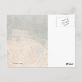 Hunter Mountain Waterfall Briefkaart (Achterkant)
