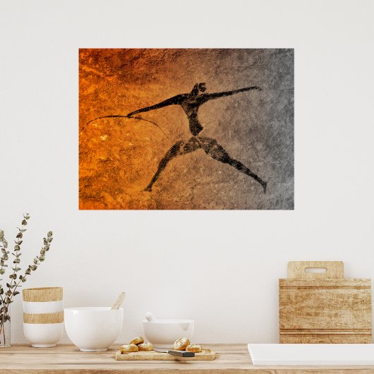 Hunter of Lascaux Poster (Keuken)