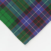 Hunter of Peeblesshire Clan Badge Tartan Fleece Deken (Hoek)