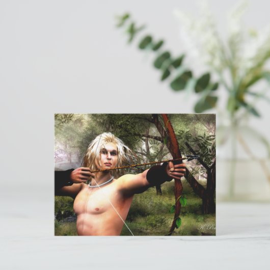 Hunter of the Ethros Briefkaart (Staand voorkant)