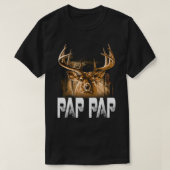 Hunter pap pap T-Shirt Funny Papa Hunting Father G (Design voorkant)