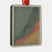 Hunter Park Special Sheet Atlas Map Metalen Ornament (Rechts)