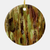 Hunter Photo EERST TURKEY Hunting Camouflage Keramisch Ornament (Achterkant)