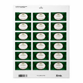 Hunter Plaid, Vakantie Etiket (Full Sheet)