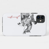 Hunter Pony Pointillism Case-Mate iPhone Case (Achterkant (horizontaal))