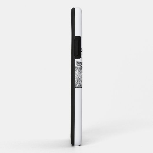 Hunter Pony Pointillism Case-Mate iPhone Case (Achterkant/rechts)