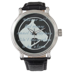Hunter Pony Pointillism Horse Horloge
