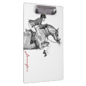 Hunter Pony Pointillism Klembord (Rechts)