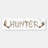 Hunter rack bumpersticker (Voorkant)