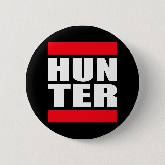 Hunter Ronde Button 5,7 Cm (Voorkant)