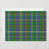 Hunter Scottish Wedding Invitation Kaart (Achterkant)
