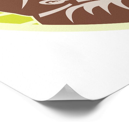 Hunter Shooting A Goose Poster (Hoek)