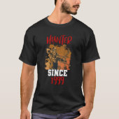 Hunter since 1999 t-shirt (Voorkant)