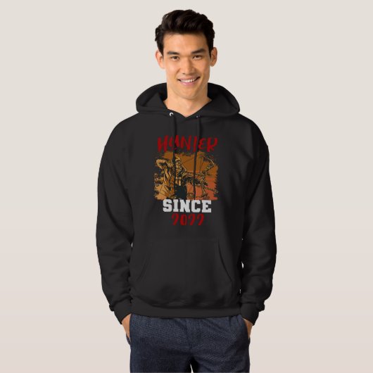 Hunter sinds 2022 hoodie (Voorkant volledig)