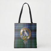Hunter Tartan & Badge Tote Bag (Voorkant)