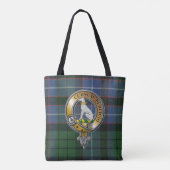 Hunter Tartan & Badge Tote Bag (Achterkant)