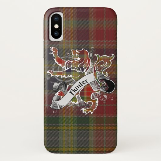 Hunter Tartan Lion Case-Mate iPhone Case (Achterkant)