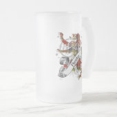 Hunter Tartan Lion Matglas Bierpul (Voorkant rechts)