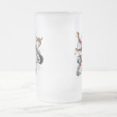 Hunter Tartan Lion Matglas Bierpul (Center)