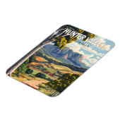 Hunter Valley Australië Reis Kunst Vintage Magneet (Linkerzijde)