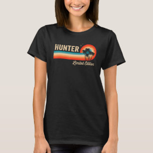 Hunter Verjaardag Retro  Mannen Vrouwen Papa T-shirt