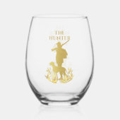 Hunter Wijnglas Zonder Voet (Voorkant)